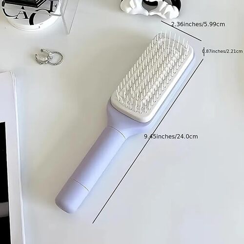 SnapShopβ’ Self-Cleaning Hair Brush