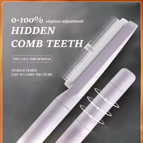 SnapShopβ’ Self-Cleaning Hair Brush