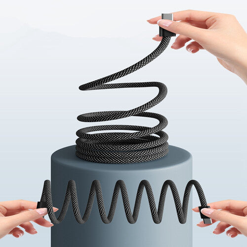 SnapShopβ’ Magnetic Anti-Tangle Cable | Fast Charging 100W