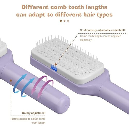 SnapShop™ Self-Cleaning Hair Brush
