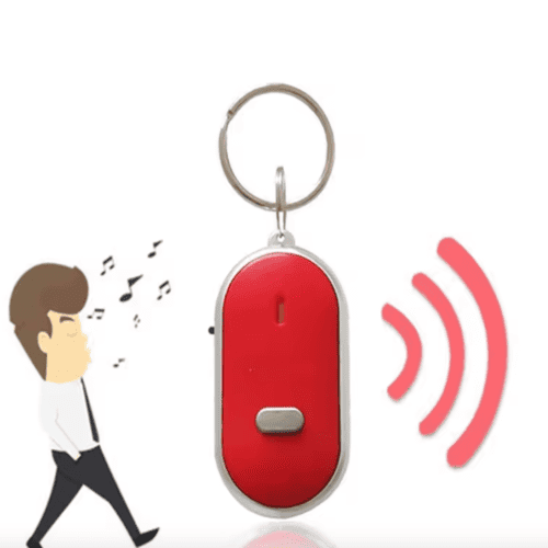 Whistle Keychain Finder